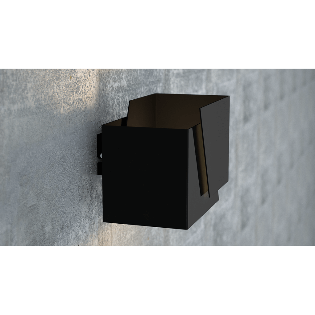 FROST BLACK 940/2 nowoczesny kinkiet ścienny czarny LED