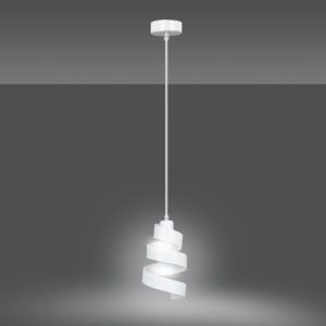 SAGA 1 WHITE 351/1 lampa wisząca sufitowa najnowszy design biała