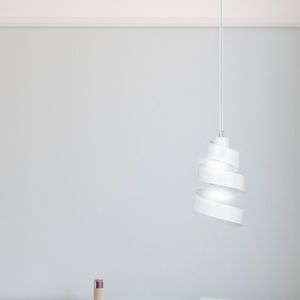 SAGA 1 WHITE 351/1 lampa wisząca sufitowa najnowszy design biała