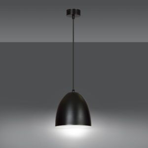 LENOX 1 BLACK-WHITE 391/1 nowoczesna lampa wisząca Czarno / Biała