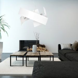 MODO WHITE 585/1 nowoczesna lampa wisząca unikalny design biała