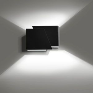 FROST BLACK 940/2 nowoczesny kinkiet ścienny czarny LED