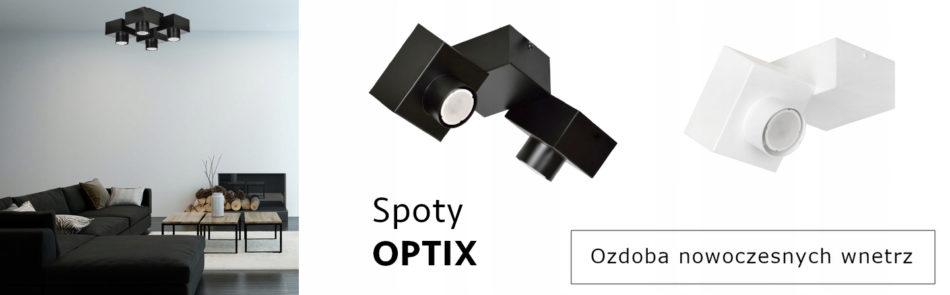 OPTIX 2A WHITE 823/2A lampa sufitowa nowoczesna spot