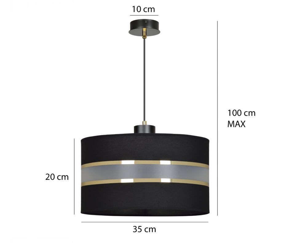 MOGI 1 WHITE 602/1 lampa wisząca sufitowa eleganckie abażury regulowana wysokość