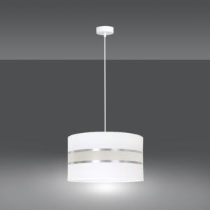 LARO 1 WHITE 1002/1 lampa wisząca duży abażur regulowana wysokość różne kolory