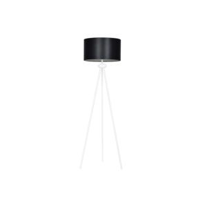 GRAND LP1 WHITE / BLACK 566/1 lampa podłogowa biała duży abażur czarny